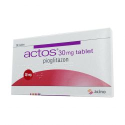 Актос (Пиоглитазон, аналог Амальвия) таблетки 30мг №28 в Серове и области фото