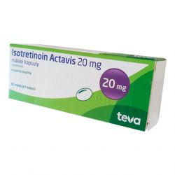 Изотретиноин Actavis (аналог Акненормин, Aknenormin) капс. 20мг 30шт в Серове и области фото