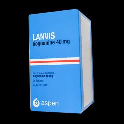 Ланвис (Тиогуанин) таблетки 40мг 25шт в Серове и области фото
