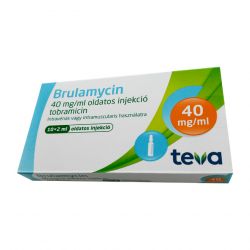 Бруламицин раствор для инъекций 40мг/мл 2мл! (80мг) ампулы №10 в Серове и области фото