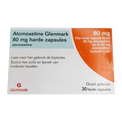 Атомоксетин 80 мг Европа :: Аналог Когниттера :: Glenmark капс. №30 в Серове и области фото