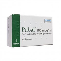Пабал (Карбетоцин) р-р д/в/в и в/м введ 100мкг/мл амп 1шт в Серове и области фото