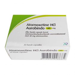 Атомоксетин HCL 40 мг Европа :: Аналог Когниттера :: Aurobindo капс. №30 в Серове и области фото